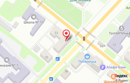 Туристическое агентство Фламинго, туристическое агентство на улице Мусы Джалиля на карте