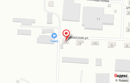 Торгово-монтажная компания Пласт Сервис на Кавказской улице на карте