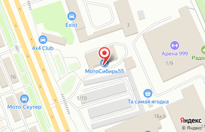 Торговая компания Текс-Стиль на Енисейской улице на карте
