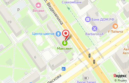 Фирменный магазин Большой мясной в Автозаводском районе на карте