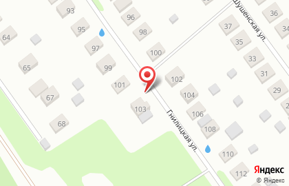 Стригино на Гнилицкой улице на карте