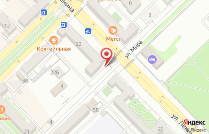 Коктейльная Иней на карте