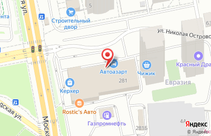 Интернет-гипермаркет товаров для строительства и ремонта ВсеИнструменты.ру на Московской улице на карте