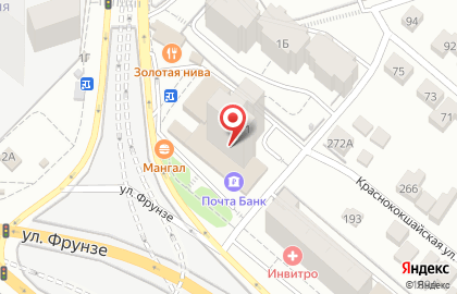 Столовая Славная в Кировском районе на карте