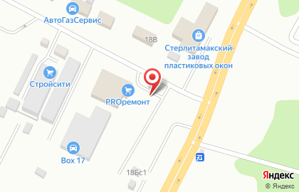 АЗС в Уфе на карте