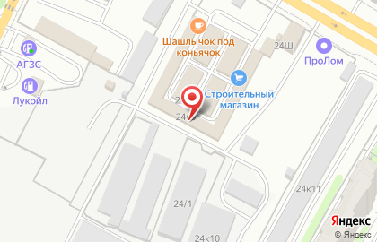 Лагуна в Заводском районе на карте