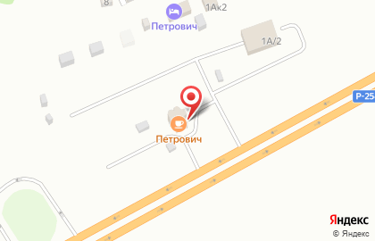 Гостиничный комплекс Петрович в Кургане на карте
