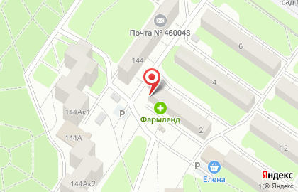 Магазин Совин в Оренбурге на карте
