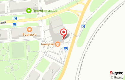 Фитнес-клуб Атлет в Орджоникидзевском районе на карте