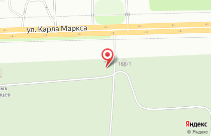 Городское центральное кладбище на карте