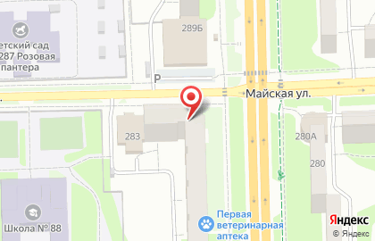 Бюро путешествий и круизов на карте