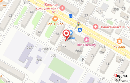 Магазин Фаршер в Советском районе на карте