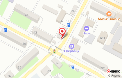 Березка на Партизанской улице на карте