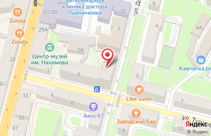 Участковый пункт полиции №1 в Промышленном районе на карте
