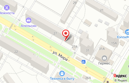 Домофон-Сервис на улице Мира на карте