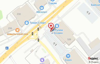 Магазин фастфудной продукции Арабская шаурма в Октябрьском районе на карте