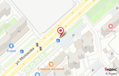 Кондитерский магазин Сладкое желание в Советском районе на карте
