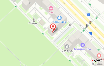 Пекарня Калач на проспекте Академика Сахарова на карте