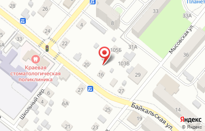 Клуб саун Байкальский на карте