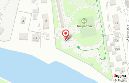 Стадион Локомотив на улице Пушкина на карте