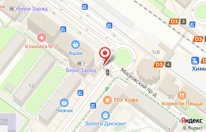 Ремонтная мастерская в Москве на карте