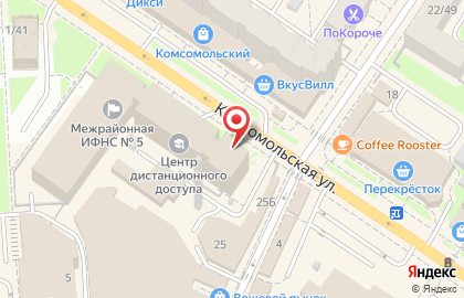 Сеть постаматов PickPoint на 2-ой Комсомольской улице на карте