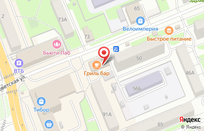 Парикмахерская Облик на Советской улице на карте