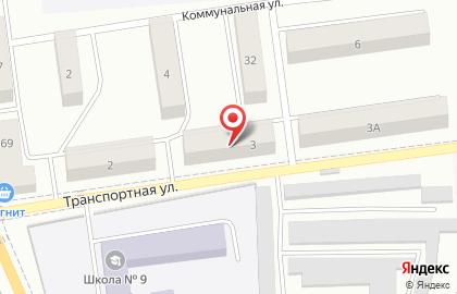 Магазин автозапчастей Exist.ru на Транспортной улице на карте