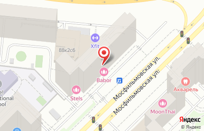 Институт красоты BABOR на Мосфильмовской улице на карте