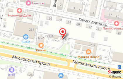 Химчистка Арт-Клининг на Московском проспекте на карте