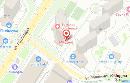 Салон-парикмахерская Дежавю в Железнодорожном районе на карте