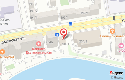 Магазин алкогольной продукции Алкотека на Сормовской улице, 204/1 на карте