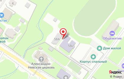 Сшор №4 на проспекте Александра Корсунова на карте