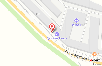 Транспортно-экспедиторская компания Деловые Линии в Пятигорске на карте