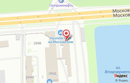 Автосалон и сервисный центр Hyundai АГАТ на Московском шоссе, 294г на карте