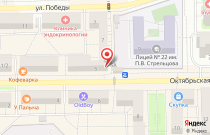 Магазин продуктов Чай и Кофе на карте