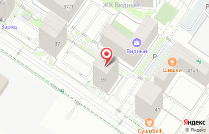 Видный и Европейский, новостройки, ООО Партнер-Инвест на улице Федюнинского на карте