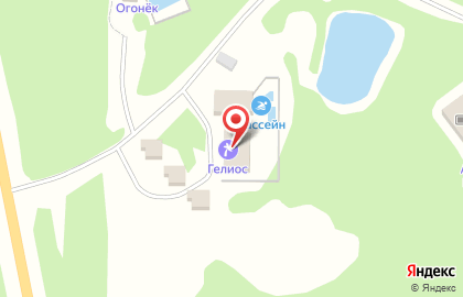 База отдыха Гелиос на карте