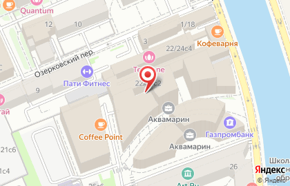 школа танцев на Третьяковской на карте