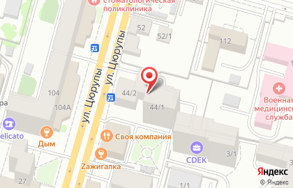 Медицинская лаборатория Медис в Кировском районе на карте