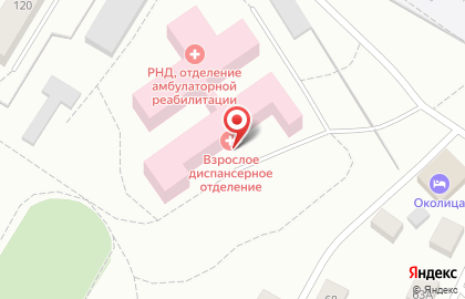 Республиканский наркологический диспансер в Ижевске на карте