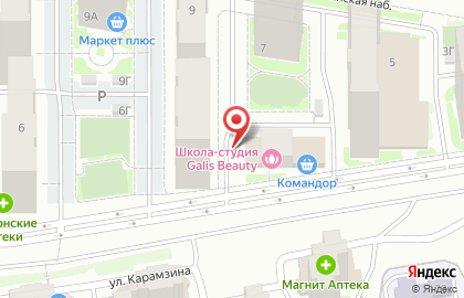 Ателье-студия МоЛена в Свердловском районе на карте