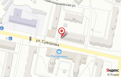 Микрокредитная компания Финтерра в Ленинск-Кузнецком на карте
