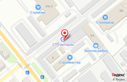 Шиномонтажная мастерская на Муромской улице на карте