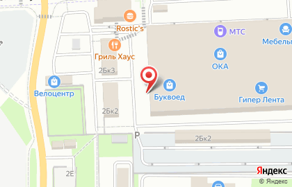 Мебельный салон Артис в Раменском на карте