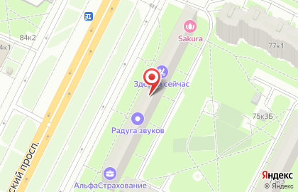 Центр хорошего слуха Радуга звуков в Санкт-Петербурге на карте