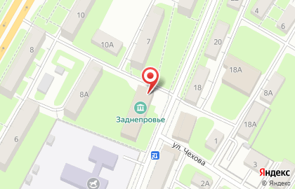 Культурный центр Завднепровье на карте