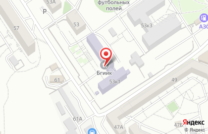 Белгородский государственный институт искусств и культуры в Белгороде на карте