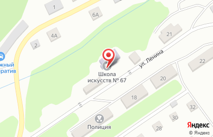 Детская школа искусств №67 на карте