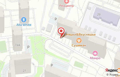 Продуктовый магазин Огурец на карте